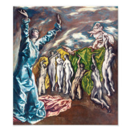 Die Vision des Johannes | El Greco | Fotodruck