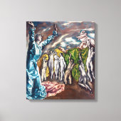 Die Vision des Johannes | El Greco | Leinwanddruck (Vorderseite)