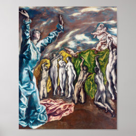 Die Vision des Johannes | El Greco | Poster