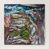 Die Vision des Johannes | El Greco | Puzzle (Horizontal)