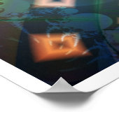 Die Vision des verrückten Mannes Poster (Ecke)