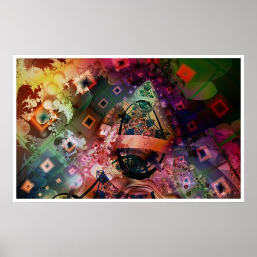 Die Vision des verrückten Mannes Poster (Vorne)