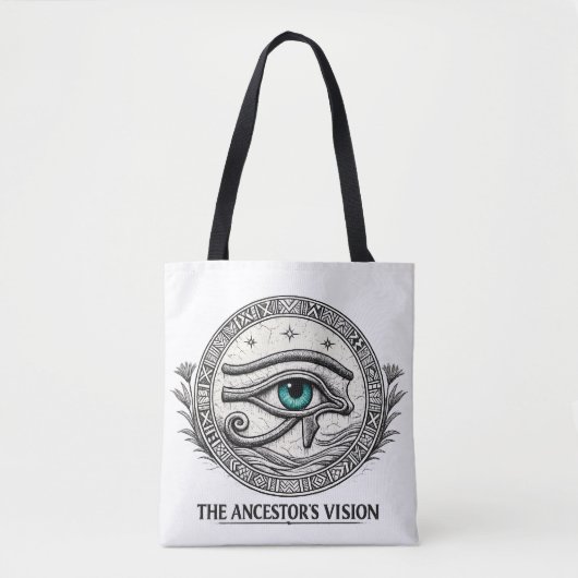 Die Vision des Vorfahren | Auge des Horus Tasche (Vorderseite)