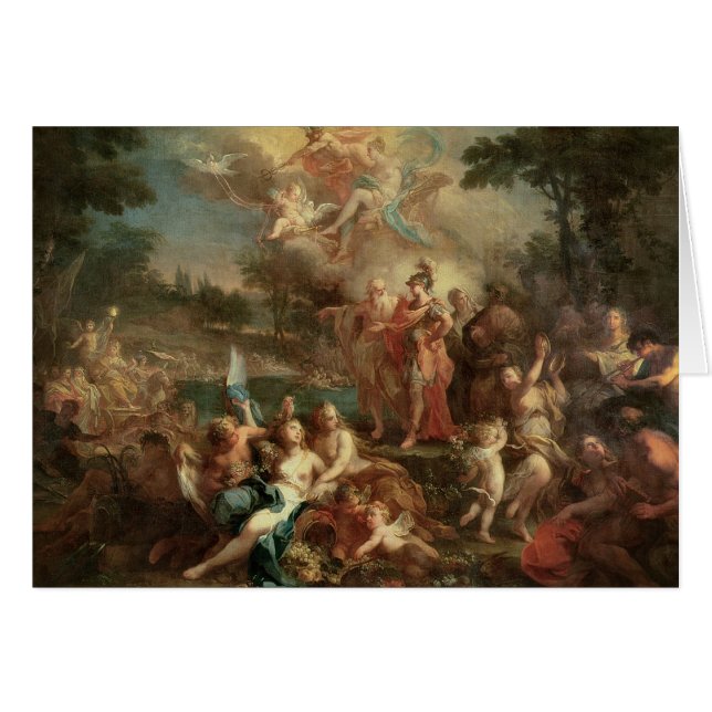 Die Vision von Aeneas auf den Elysian Gebieten (Vorderseite (Horizontal))