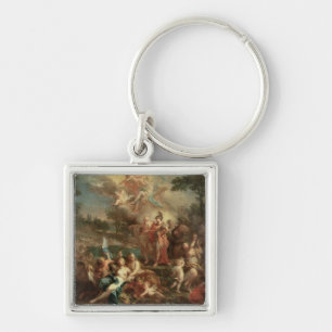 Die Vision von Aeneas auf den Elysian Gebieten Schlüsselanhänger