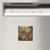 Die Vision von Aeneas in den elysischen Feldern Magnet (In Situ (Geschirrspüler))