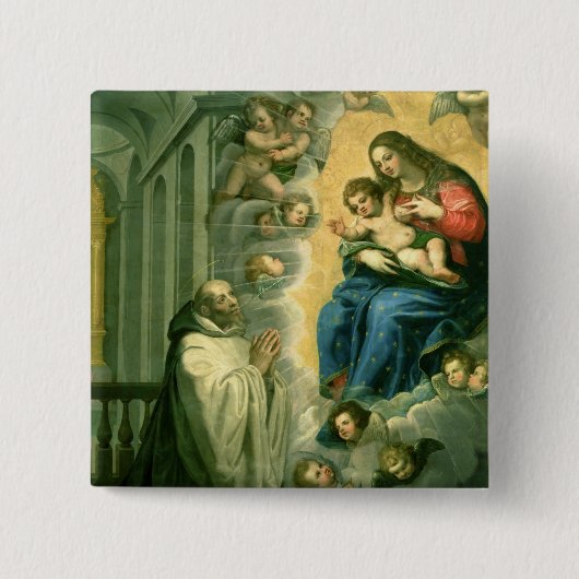 Die Vision von Bernhardiner, 1634 Button (Vorderseite)