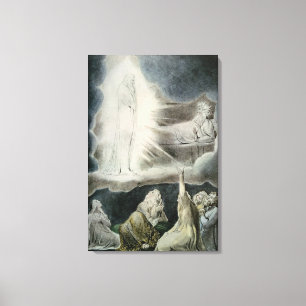 Die Vision von Eliphaz, 1825 Leinwanddruck