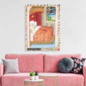 Die Vision von Ezekiel Leinwanddruck (Insitu (Wohnzimmer))