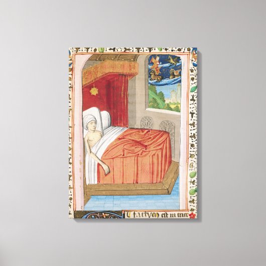 Die Vision von Ezekiel Leinwanddruck (Vorderseite)