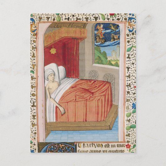 Die Vision von Ezekiel Postkarte (Vorderseite)