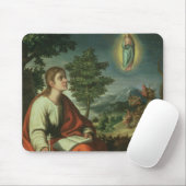 Die Vision von Johannes der Evangelist auf Patmos Mousepad (Mit Mouse)