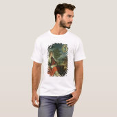 Die Vision von Johannes der Evangelist auf Patmos T-Shirt (Vorne ganz)