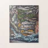 Die Vision von Johannes Puzzle (Vertikal)