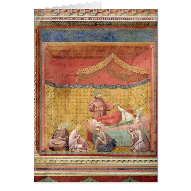 Die Vision von Papst Gregory IX 1297-99 (Vorne)