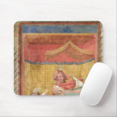 Die Vision von Papst Gregory IX 1297-99 Mousepad (Mit Mouse)