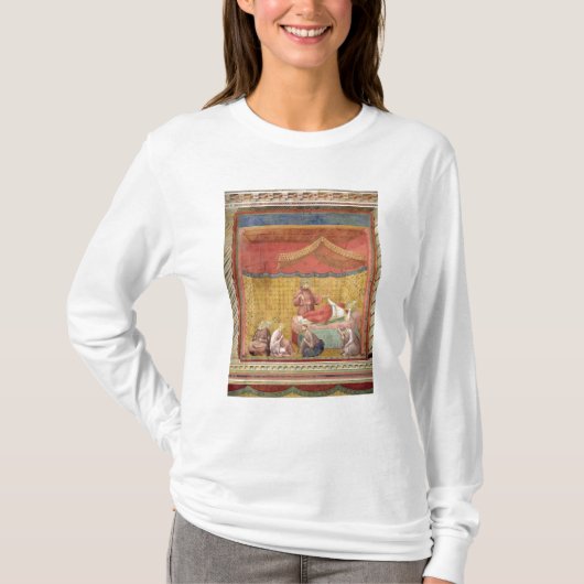 Die Vision von Papst Gregory IX 1297-99 T-Shirt (Vorderseite)
