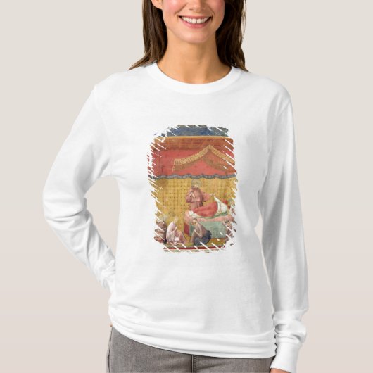 Die Vision von Papst Gregory IX 1297-99 T-Shirt (Vorderseite)