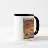Die Vision von Papst Gregory IX 1297-99 Tasse (VorderseiteRechts)