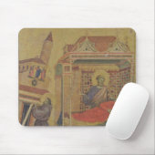 Die Vision von Papst Innocent III, c.1295-1300 Mousepad (Mit Mouse)