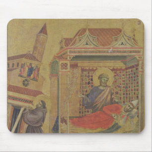 Die Vision von Papst Innocent III, c.1295-1300 Mousepad