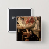 Die Vision von St. Alphonsus Rodriguez Button (Vorne & Hinten)