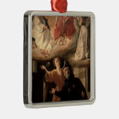 Die Vision von St. Alphonsus Rodriguez Silbernes Ornament (Rechts)
