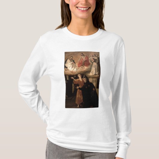 Die Vision von St. Alphonsus Rodriguez T-Shirt (Vorderseite)