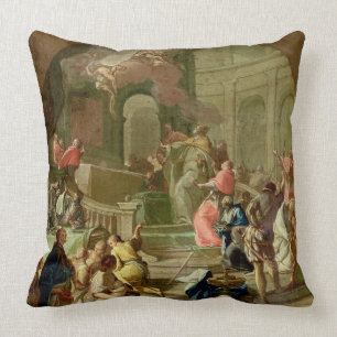 Die Vision von St. Benedict, c.1760 Kissen