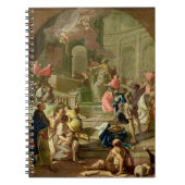 Die Vision von St. Benedict, c.1760 Notizblock (Vorderseite)