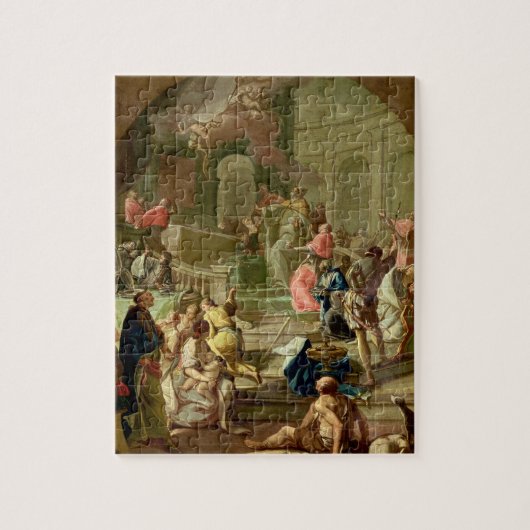Die Vision von St. Benedict, c.1760 Puzzle (Vertikal)