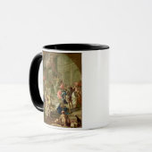 Die Vision von St. Benedict, c.1760 Tasse (Vorderseite Links)
