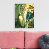 Die Vision von St. Bernard, 1634 Leinwanddruck (Insitu (Wohnzimmer))