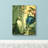 Die Vision von St. Bernard, 1634 Leinwanddruck (Insitu (Holzboden))