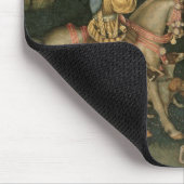 Die Vision von St. Eustachius, c.1438-42 Mousepad (Ecke)