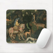 Die Vision von St. Eustachius, c.1438-42 Mousepad (Mit Mouse)