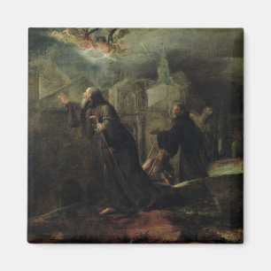Die Vision von St Francis von Paola Magnet