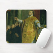 Die Vision von St Ignatius von Loyola Mousepad (Mit Mouse)