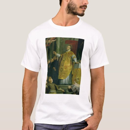 Die Vision von St Ignatius von Loyola T-Shirt (Vorderseite)