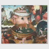 Die Vision von Tondal - Hieronymus Bosch Geschenkpapier (Flach)