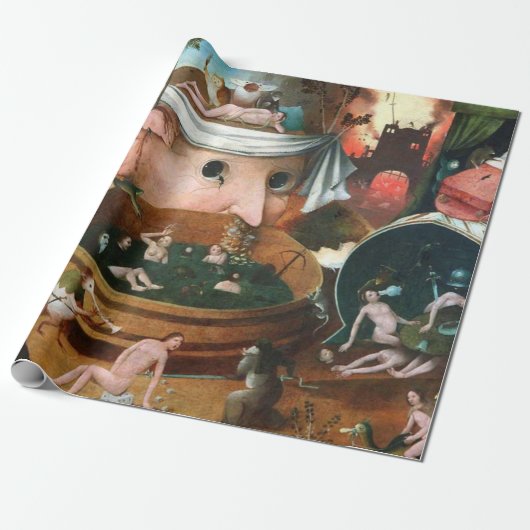 Die Vision von Tondal - Hieronymus Bosch Geschenkpapier (Ungerollt)