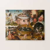 Die Visionen von Tondal, 1479 von Hieronymus Bosch Puzzle (Horizontal)
