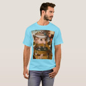 Die Visionen von Tondal, 1479 von Hieronymus Bosch T-Shirt (Vorne ganz)