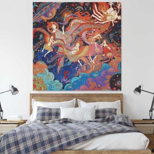 Die Visitation Leinwanddruck (Insitu (Schlafzimmer))