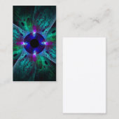 Die Visitenkarte "Abstrakte Kunst" (Vorne/Hinten)