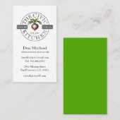 Die Visitenkarte "Civic Kitchen Classic" (Vorne/Hinten)