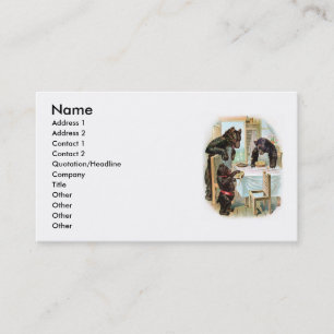 Die Visitenkarte der drei Bären