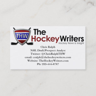 Die Visitenkarte der Hockey-Verfasser 100 Satz