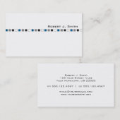 Die Visitenkarte der modernen Männer (Vorne/Hinten)