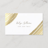 Die Visitenkarte der vergoldeten Bürste (Vorderseite)